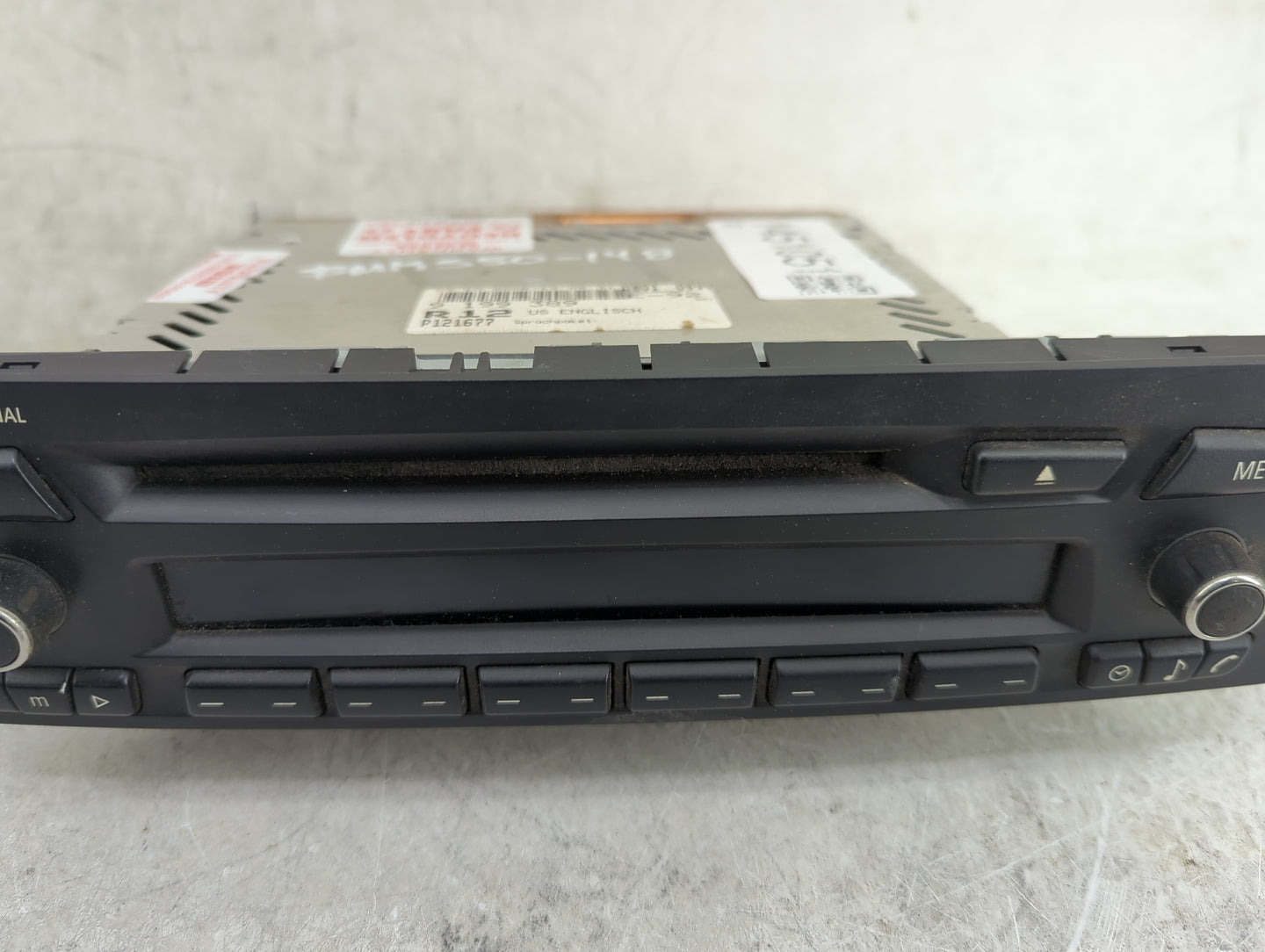 2007 Bmw 328 Radio AM FM Cd Player Receiver Replacement P/N:9199389 65129199389-01, A2C50106478, BMWRCD121-13, P121677 Fits 