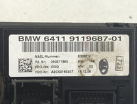 2007-2010 Bmw 328i Climate Control Module Temperature AC/Heater Replacement P/N:64119119687 9119687-01 Fits OEM Used Auto Pa