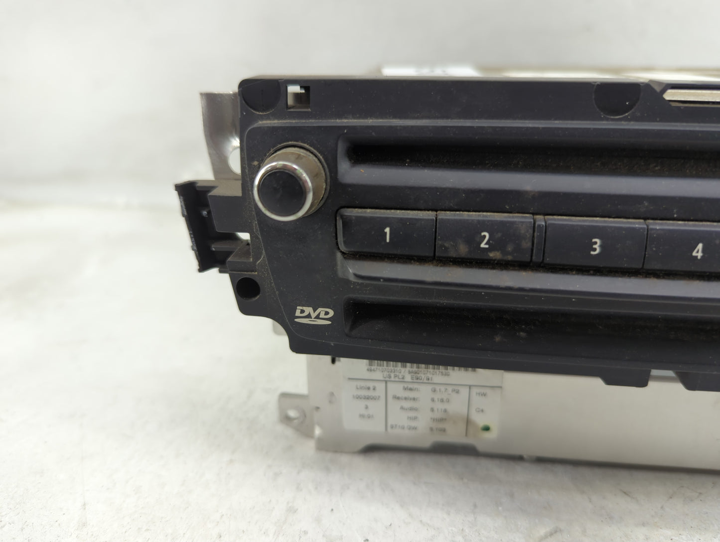 2007-2008 Bmw 328i Radio AM FM Cd Player Receiver Replacement P/N:10878810 BA901071017530 Fits Fits 2007 2008 2009 OEM Used 