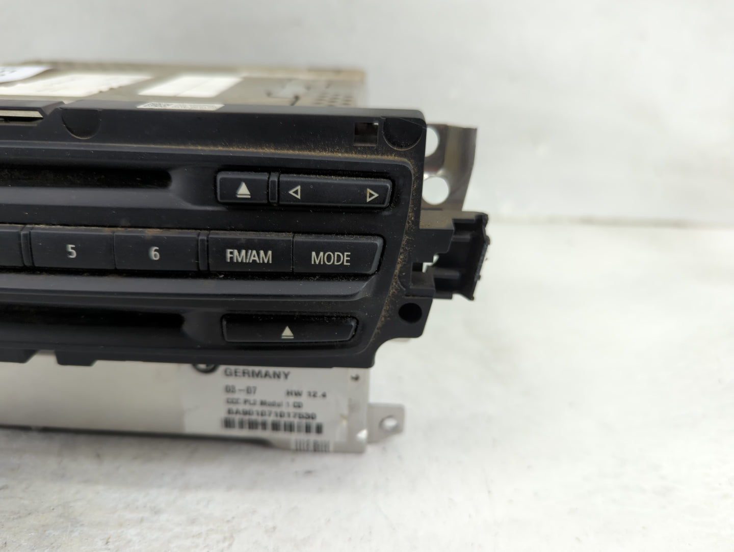 2007-2008 Bmw 328i Radio AM FM Cd Player Receiver Replacement P/N:10878810 BA901071017530 Fits Fits 2007 2008 2009 OEM Used 