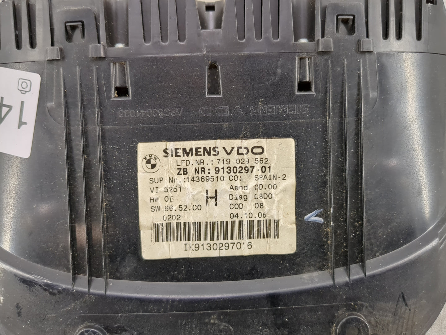 2007-2012 Bmw 328i Instrument Cluster Speedometer Gauges P/N:A2C53212319 9130297-01 Miles:81K Fits OEM Used Auto Parts - Oem