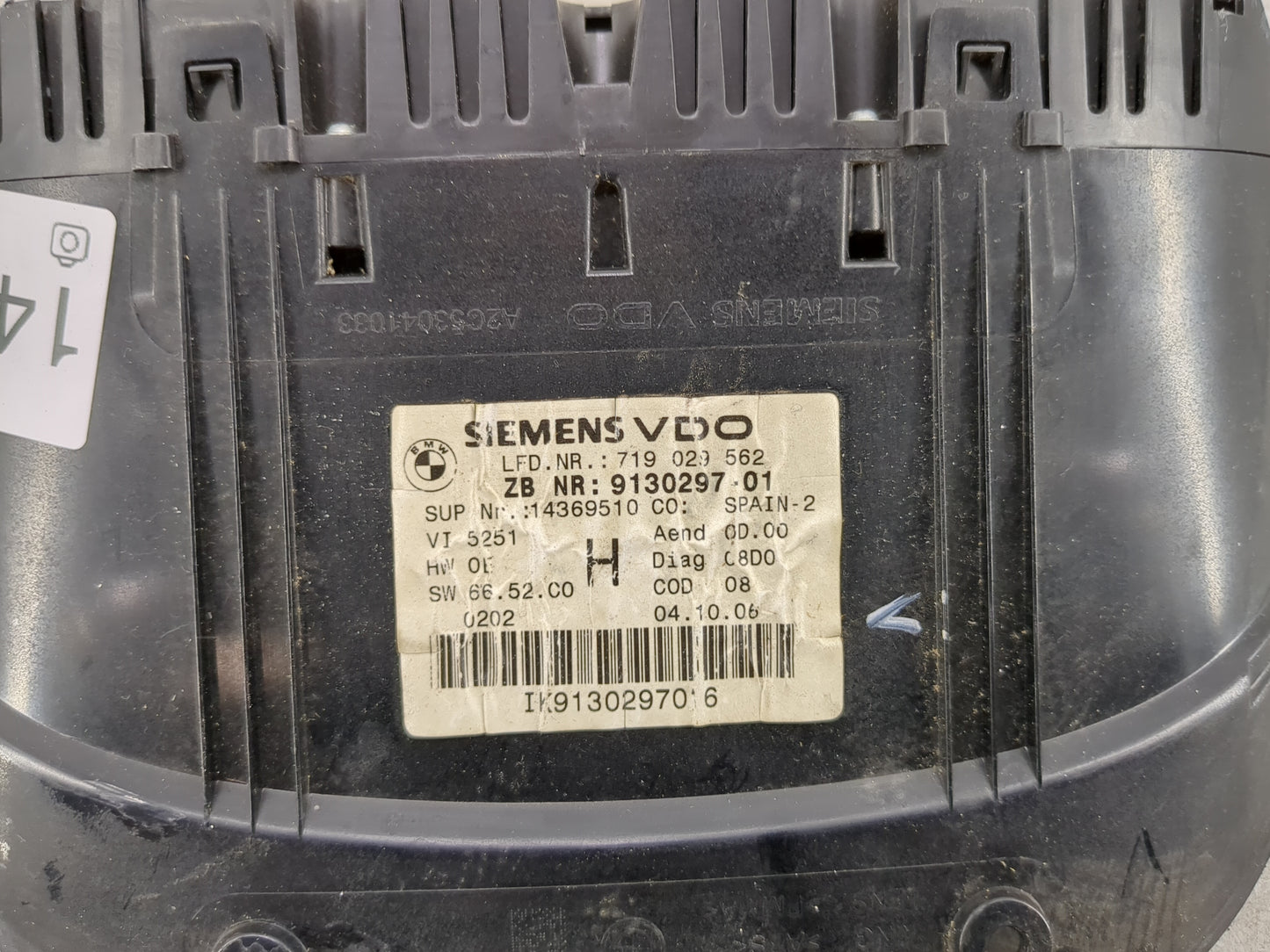 2007-2012 Bmw 328i Instrument Cluster Speedometer Gauges P/N:A2C53212319 9130297-01 Miles:81K Fits OEM Used Auto Parts - Oem