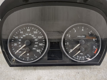 2007-2012 Bmw 328i Instrument Cluster Speedometer Gauges P/N:9130297-01 A2C53212319 Miles:128K Fits OEM Used Auto Parts - Oe