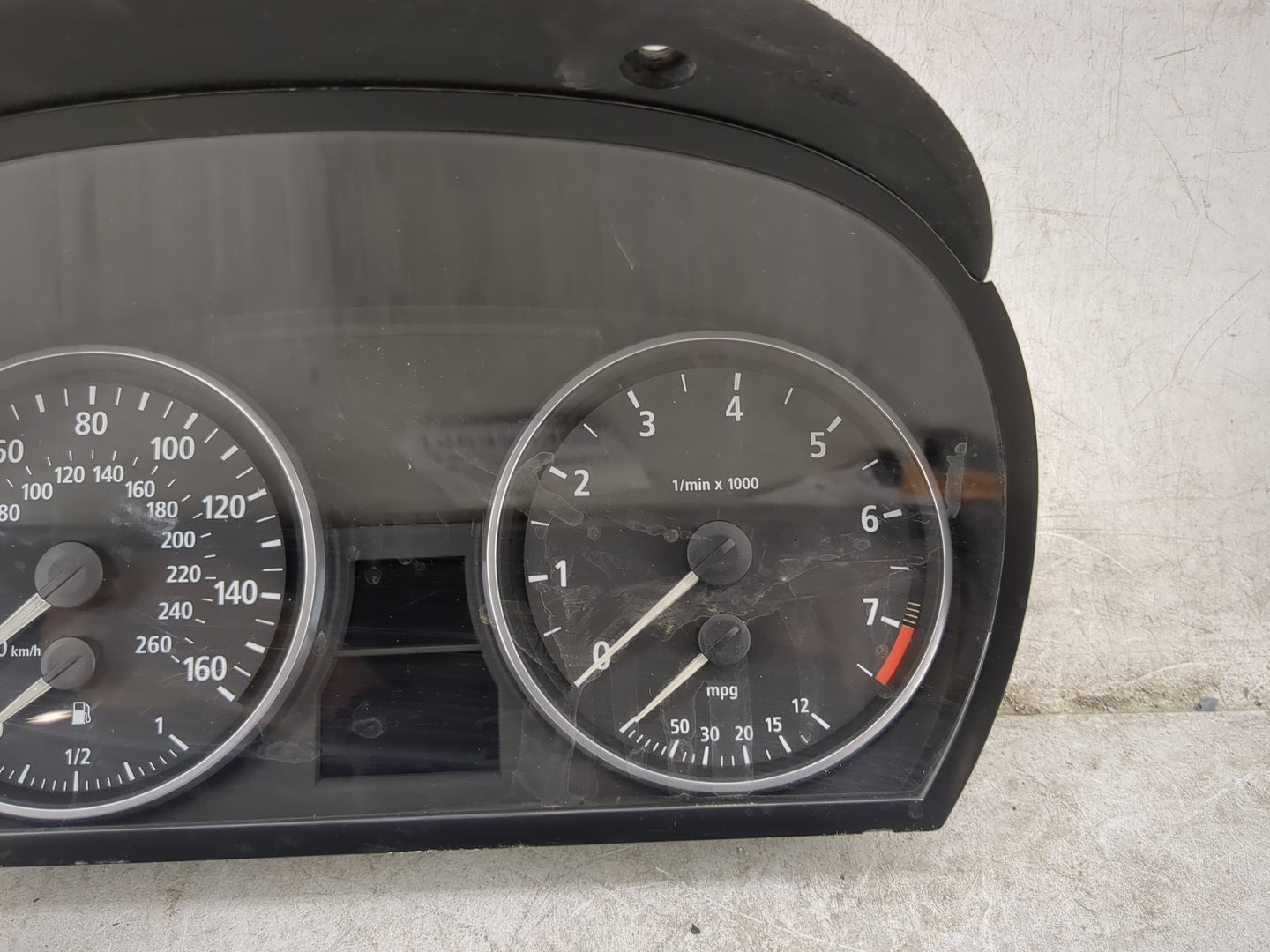 2007-2012 Bmw 328i Instrument Cluster Speedometer Gauges P/N:9130297-01 A2C53212319 Miles:128K Fits OEM Used Auto Parts - Oe