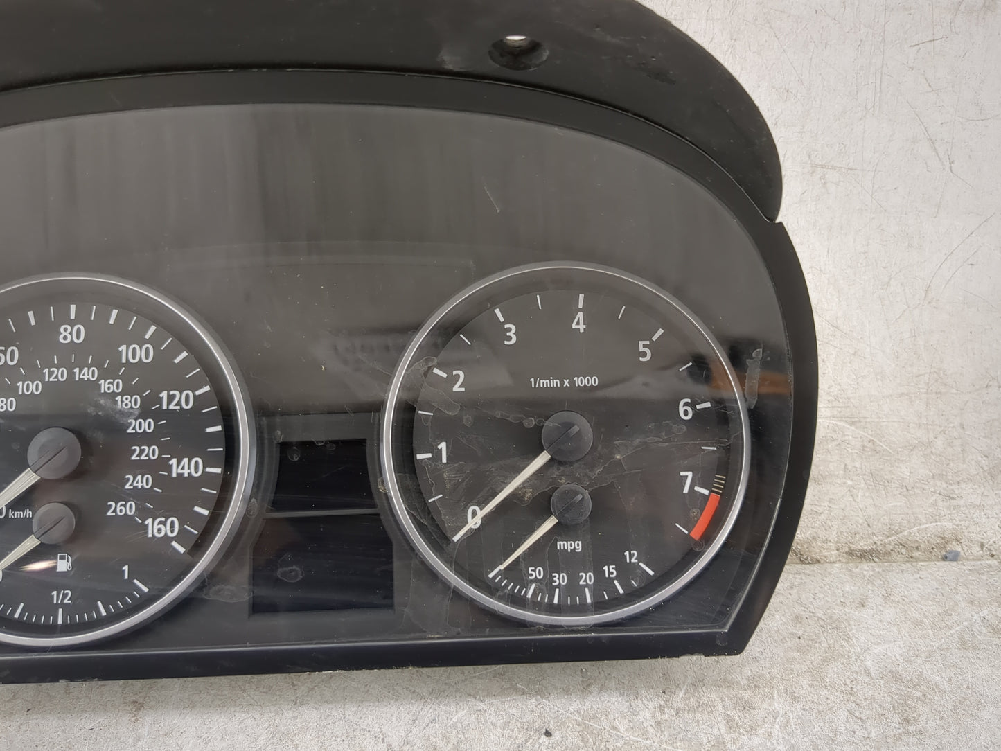2007-2012 Bmw 328i Instrument Cluster Speedometer Gauges P/N:9130297-01 A2C53212319 Miles:128K Fits OEM Used Auto Parts - Oe