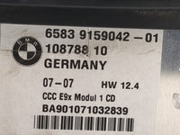 2007-2008 Bmw 328i Radio AM FM Cd Player Receiver Replacement P/N:65839159042-01 10878810, BA901071032839 Fits Fits 2007 200