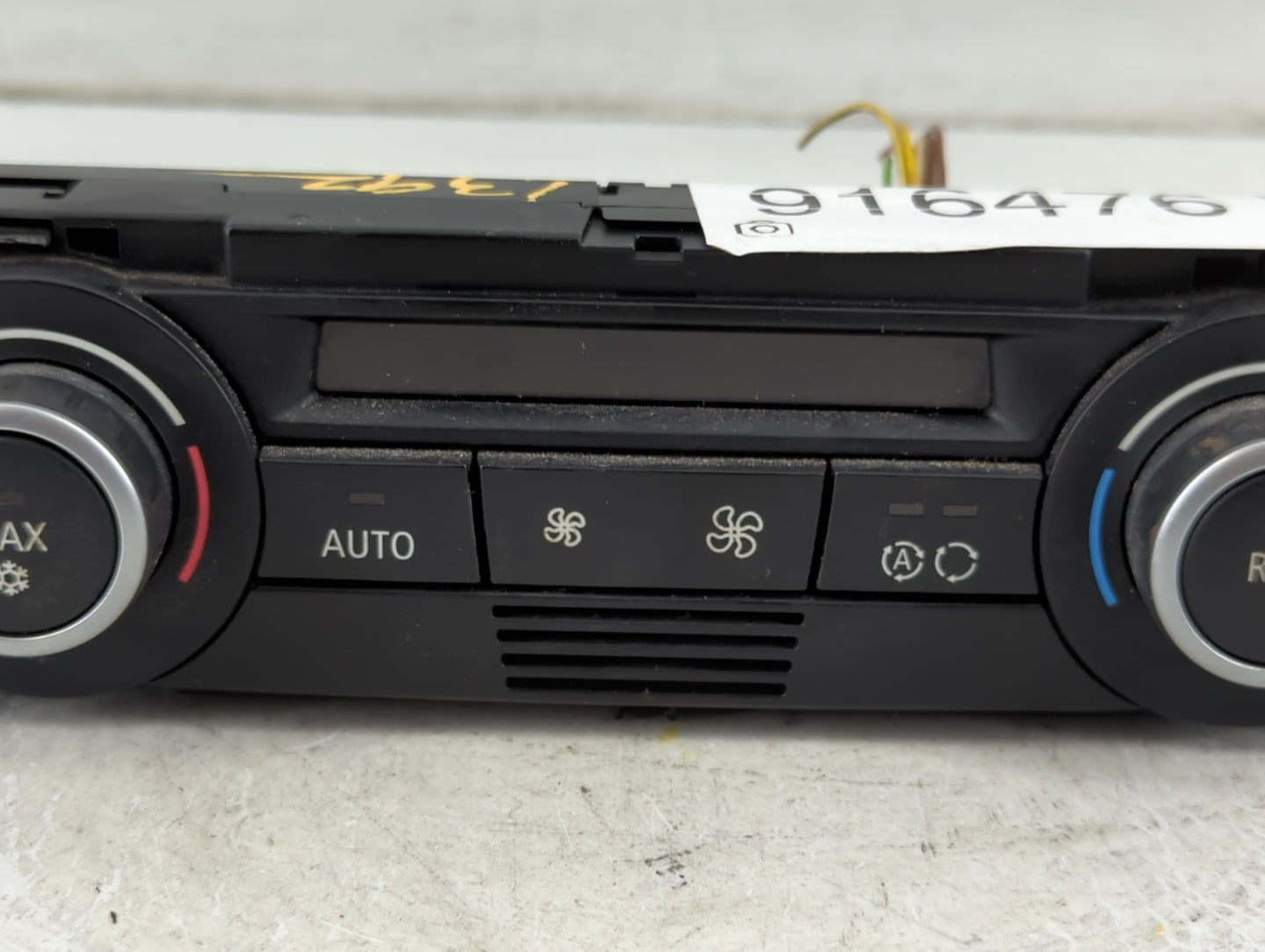 2007 Bmw 328xi Climate Control Module Temperature AC/Heater Replacement P/N:6411 9128214-01 Fits Fits 2008 2009 OEM Used Aut