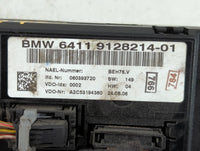 2007 Bmw 328xi Climate Control Module Temperature AC/Heater Replacement P/N:6411 9128214-01 Fits Fits 2008 2009 OEM Used Aut