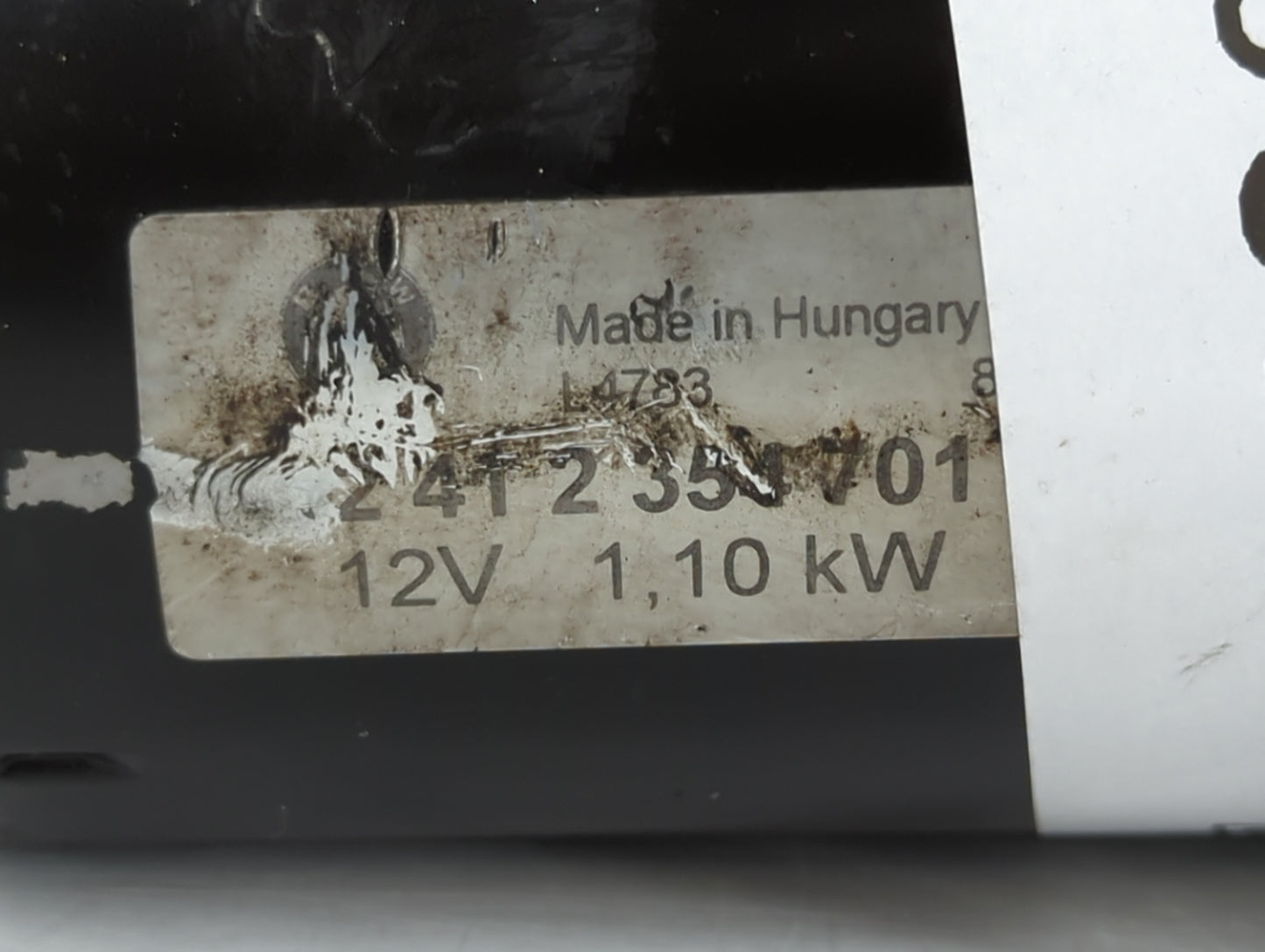 2007-2011 Bmw 328i Car Starter Motor Solenoid OEM Fits Fits 2005 2006 2007 2008 2009 2010 2011 OEM Used Auto Parts - Oemused