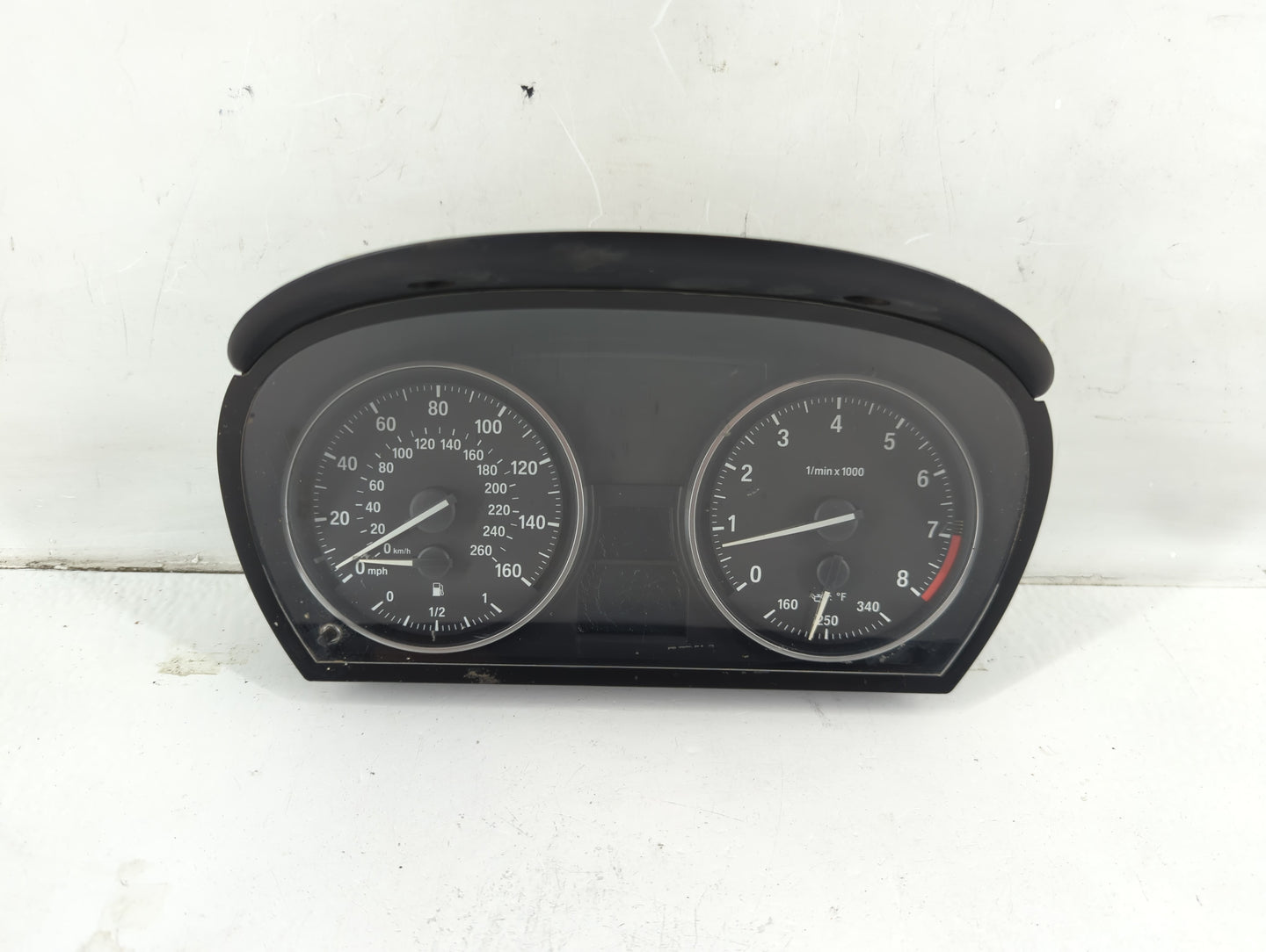 2007-2012 Bmw 328i Instrument Cluster Speedometer Gauges P/N:+9166858-02 Fits Fits 2007 2008 2009 2010 2011 2012 OEM Used Au