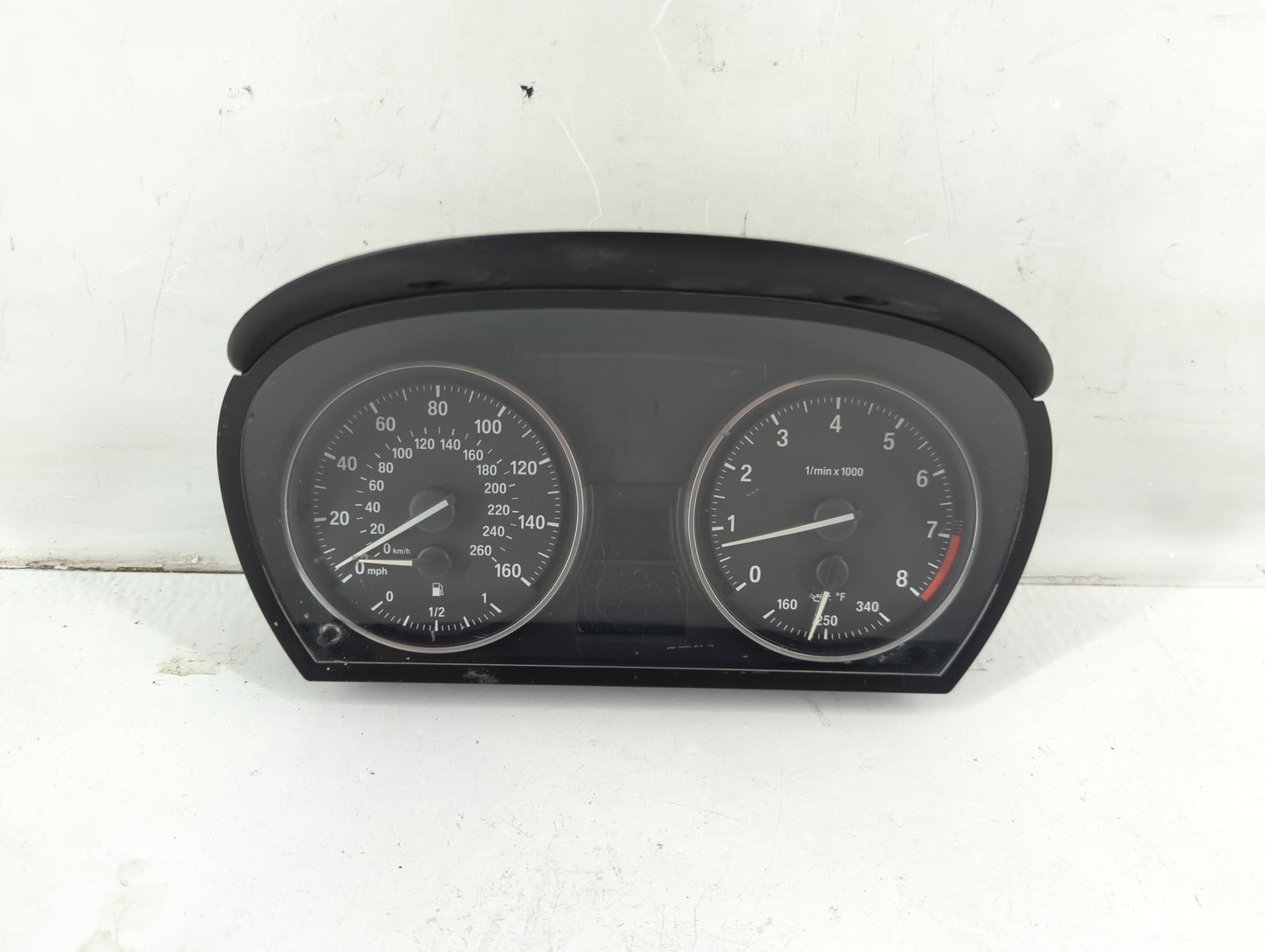 2007-2012 Bmw 328i Instrument Cluster Speedometer Gauges P/N:+9166858-02 Fits Fits 2007 2008 2009 2010 2011 2012 OEM Used Au