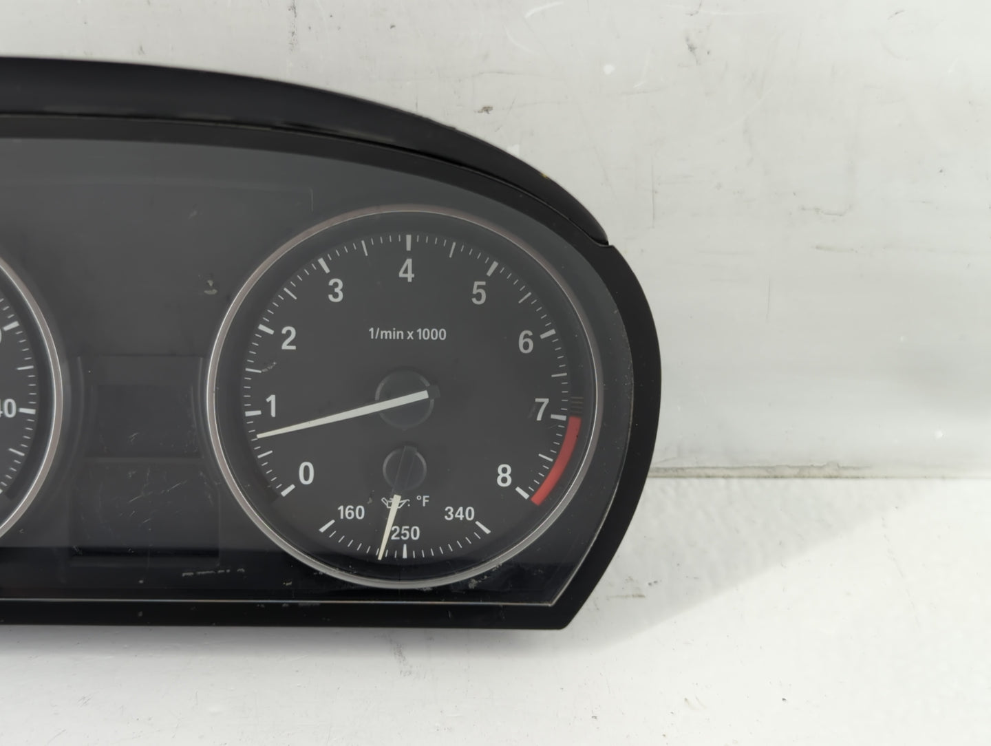 2007-2012 Bmw 328i Instrument Cluster Speedometer Gauges P/N:+9166858-02 Fits Fits 2007 2008 2009 2010 2011 2012 OEM Used Au
