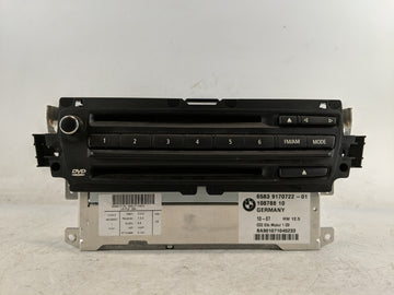 2007 Bmw 328i Radio AM FM Cd Player Receiver Replacement P/N:108788 10 BA901071045233, 6583 9170722-01 Fits OEM Used Auto Pa