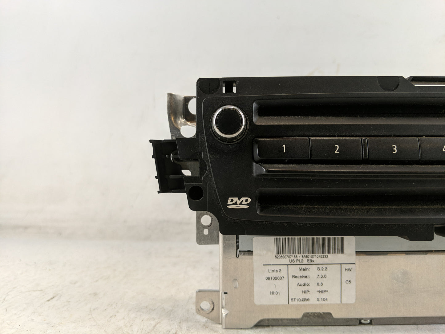 2007 Bmw 328i Radio AM FM Cd Player Receiver Replacement P/N:108788 10 BA901071045233, 6583 9170722-01 Fits OEM Used Auto Pa