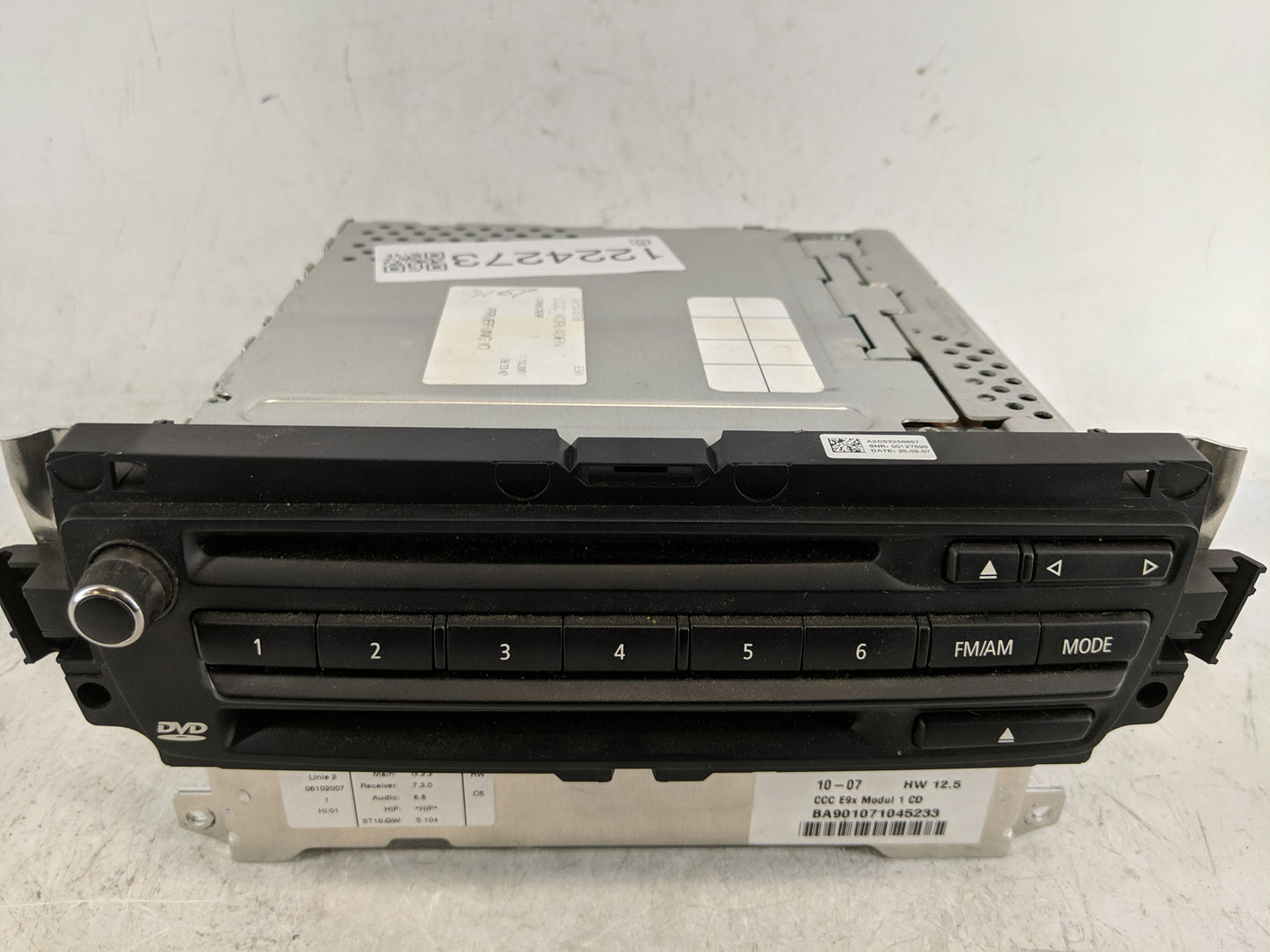 2007 Bmw 328i Radio AM FM Cd Player Receiver Replacement P/N:108788 10 BA901071045233, 6583 9170722-01 Fits OEM Used Auto Pa