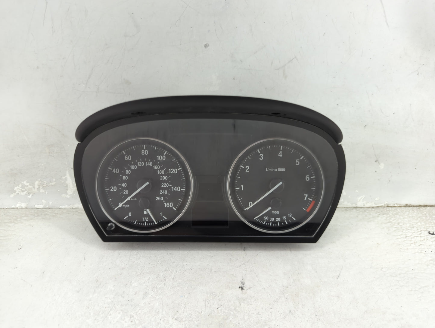 2007-2012 Bmw 328i Instrument Cluster Speedometer Gauges Miles: Fits Fits 2007 2008 2009 2010 2011 2012 OEM Used Auto Parts 