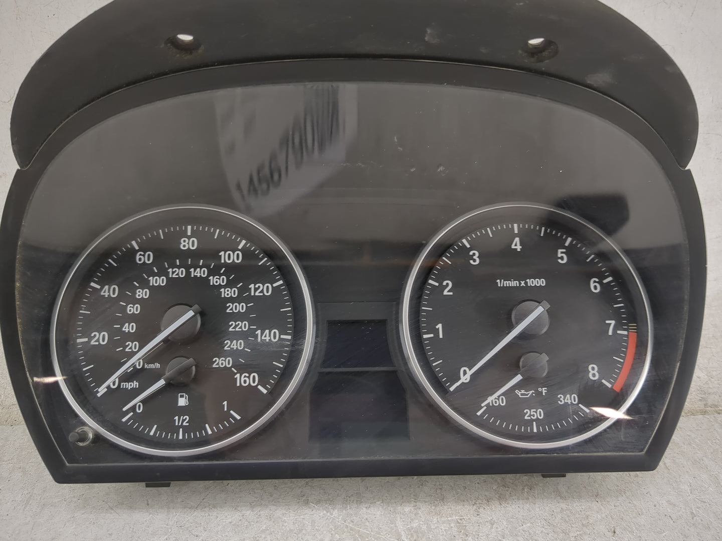 2007-2011 Bmw 328i Instrument Cluster Speedometer Gauges Miles: Fits Fits 2007 2008 2009 2010 2011 OEM Used Auto Parts - Oem