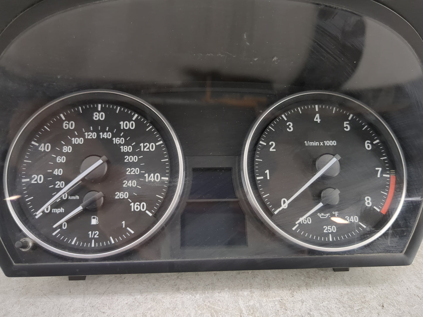 2007-2011 Bmw 328i Instrument Cluster Speedometer Gauges Miles: Fits Fits 2007 2008 2009 2010 2011 OEM Used Auto Parts - Oem