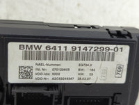 2007-2009 Bmw 328i Climate Control Module Temperature AC/Heater Replacement P/N:9147299-01 Fits Fits 2007 2008 2009 OEM Used