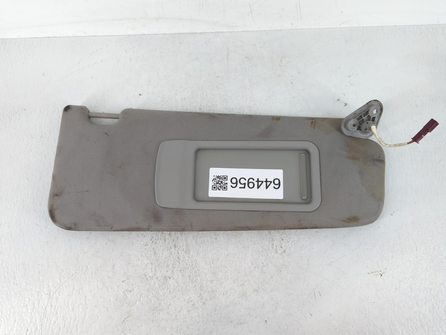 2007-2011 Bmw 328i Sun Visor Shade Replacement Passenger Right Mirror Fits OEM Used Auto Parts - Oemusedautoparts1.com