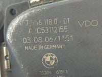 2007-2013 Bmw 328i Throttle Body P/N:7556 1180-01 A2C53112155 Fits Fits 2007 2008 2009 2010 2011 2012 2013 OEM Used Auto Par