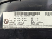 2007-2008 Bmw 335i Information Radio Display Screen 1281512 - Oemusedautoparts1.com
