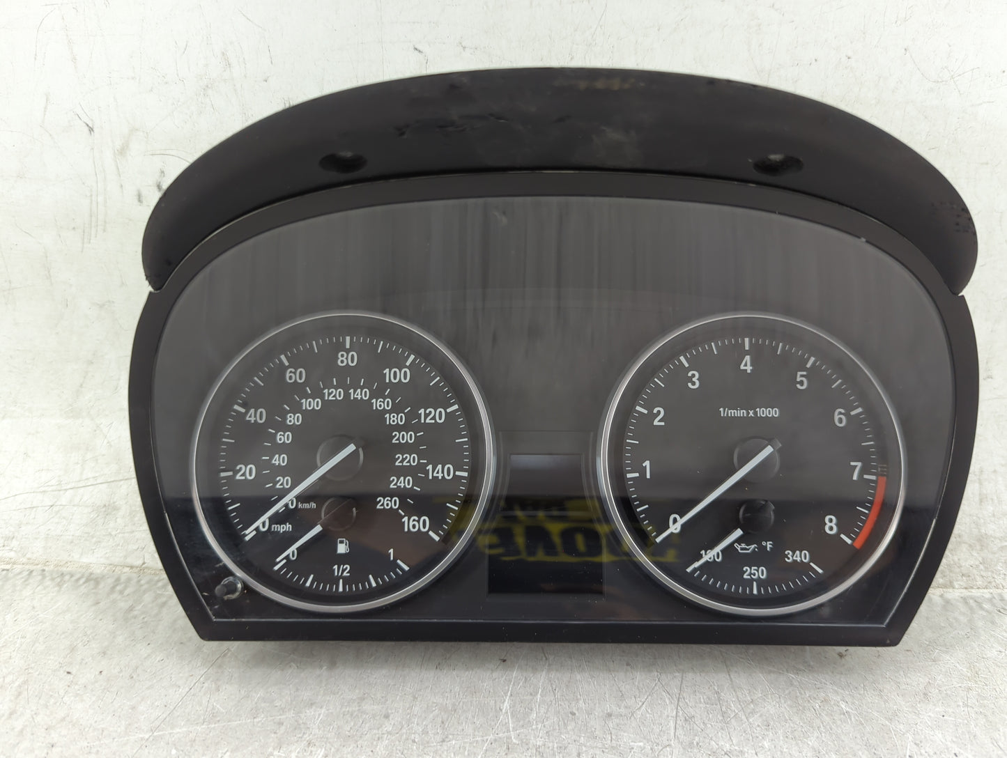 2007-2011 Bmw 335i Instrument Cluster Speedometer Gauges P/N:996 011 770 9141653-01 Miles: Fits Fits 2007 2008 2009 2010 201