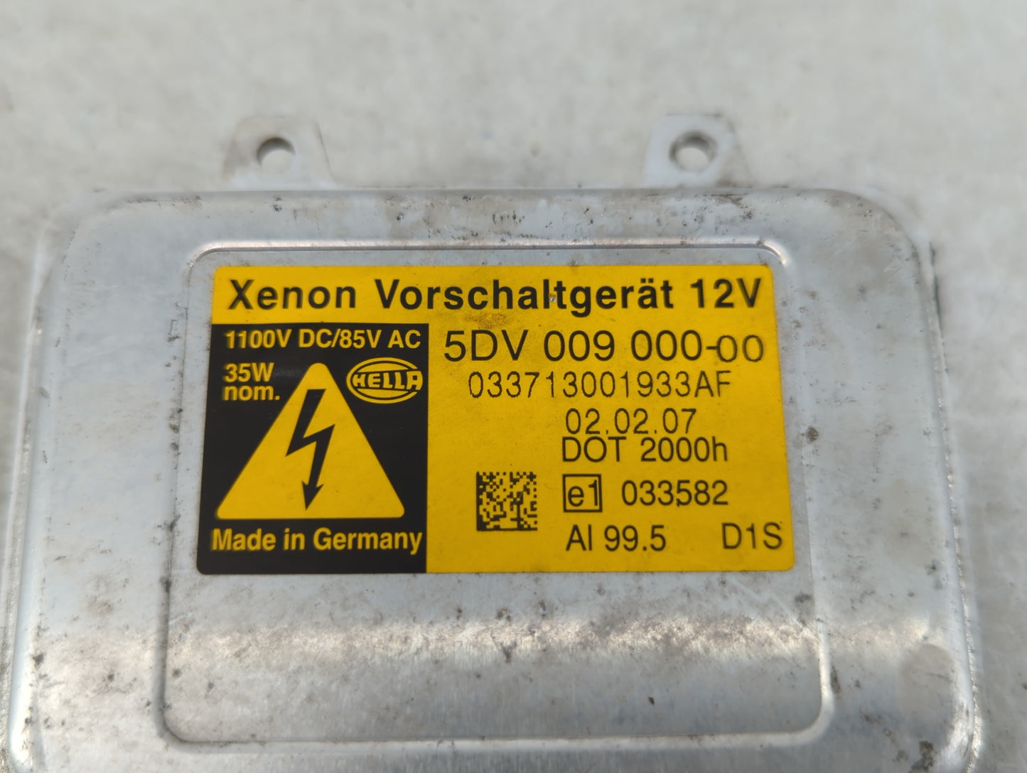 2006-2007 Bmw 525i Headlight Ballast Head Light - Oemusedautoparts1.com