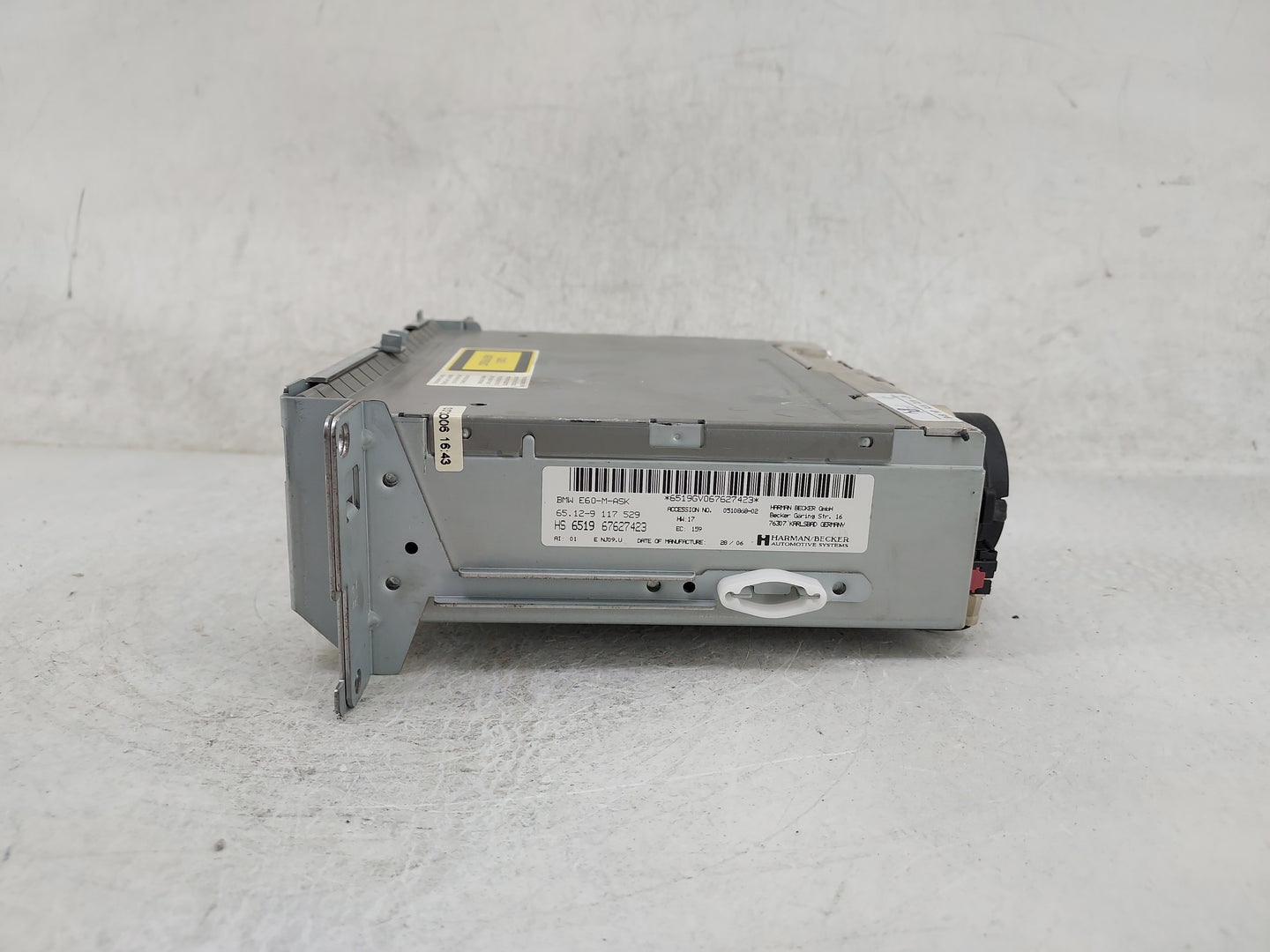 2007 Bmw 525xi Radio AM FM Cd Player Receiver Replacement P/N:6519 67627423 65.12-9 117 529 Fits Fits 2004 2005 2006 OEM Use