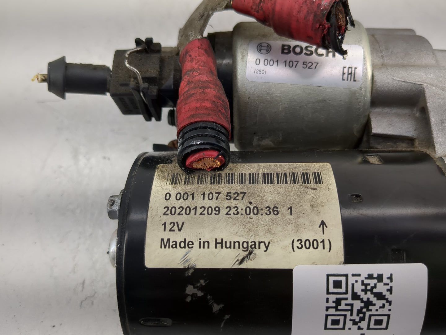 2008-2011 Bmw 528i Car Starter Motor Solenoid OEM P/N:0 001 107 527 Fits Fits 2005 2006 2007 2008 2009 2010 2011 OEM Used Au