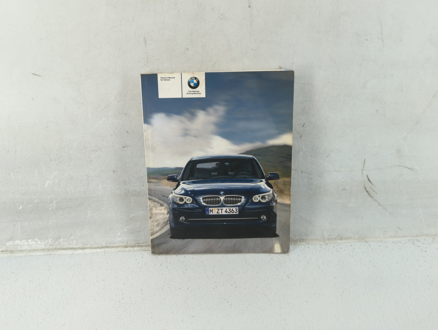 2007 Bmw 528i Owners Manual Book Guide P/N:01 41 0 014 240 OEM Used Auto Parts - Oemusedautoparts1.com