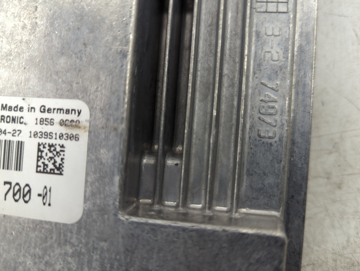 2006-2007 Bmw 550i PCM Engine Control Computer ECU ECM PCU OEM P/N:0 261 209 092 7 549 700 Fits Fits 2006 2007 OEM Used Auto
