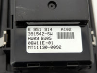 2006-2010 Bmw 550i Master Power Window Switch Replacement Driver Side Left P/N:6 951 914 Fits Fits 2006 2007 2008 2009 2010 
