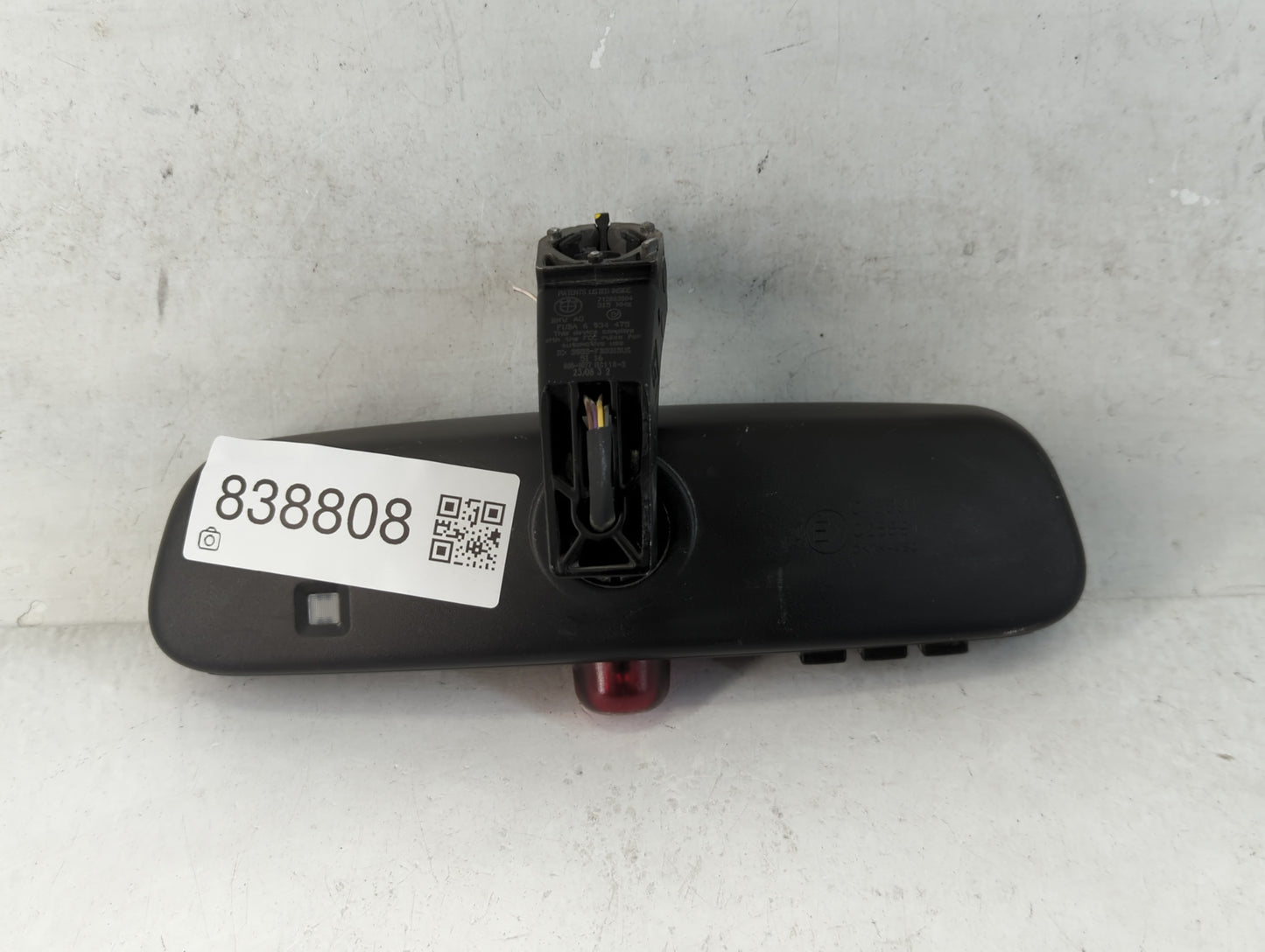 2007 Bmw 650i Interior Rear View Mirror Replacement OEM P/N:015891 IE11025891 Fits OEM Used Auto Parts - Oemusedautoparts1.c