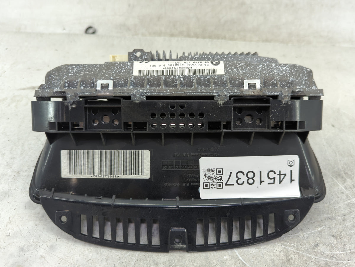 Bmw 750 Information Radio Display Screen 1451837 - Oemusedautoparts1.com