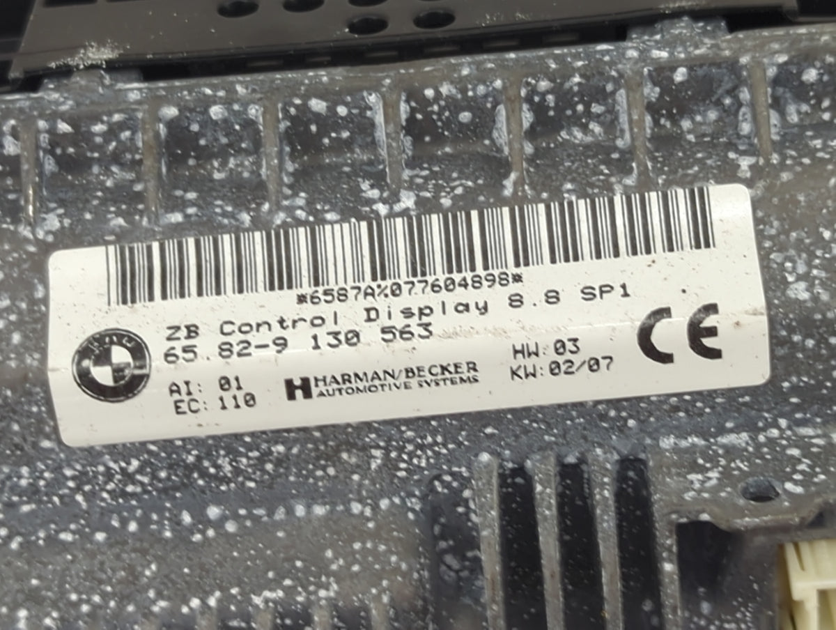 Bmw 750 Information Radio Display Screen 1451837 - Oemusedautoparts1.com