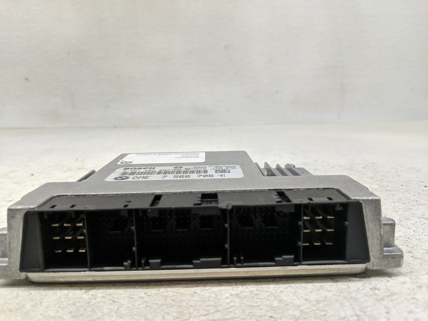 2006-2007 Bmw 750i PCM Engine Control Computer ECU ECM PCU OEM P/N:7572040 0 261 209 093, 7 566 706 Fits Fits 2006 2007 OEM 