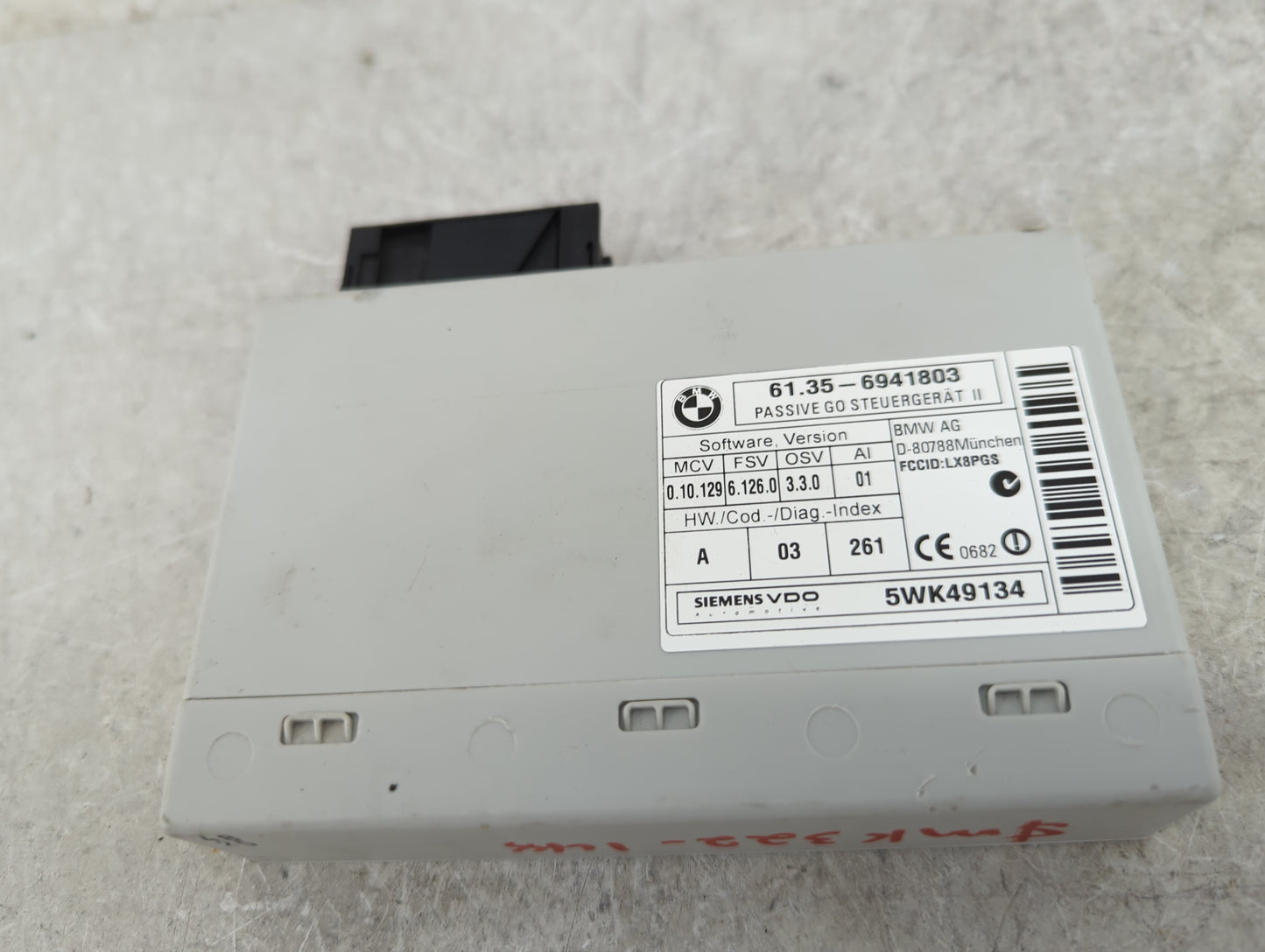 2006-2008 Bmw 750i Theft-locking Control Module - Oemusedautoparts1.com
