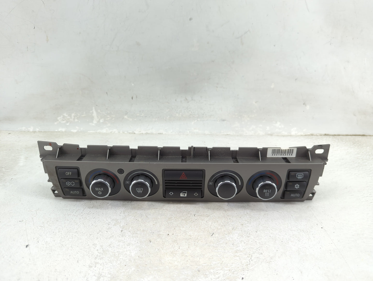 2006-2008 Bmw 750i Climate Control Module Temperature AC/Heater Replacement P/N:6981405-01 Fits Fits 2006 2007 2008 OEM Used