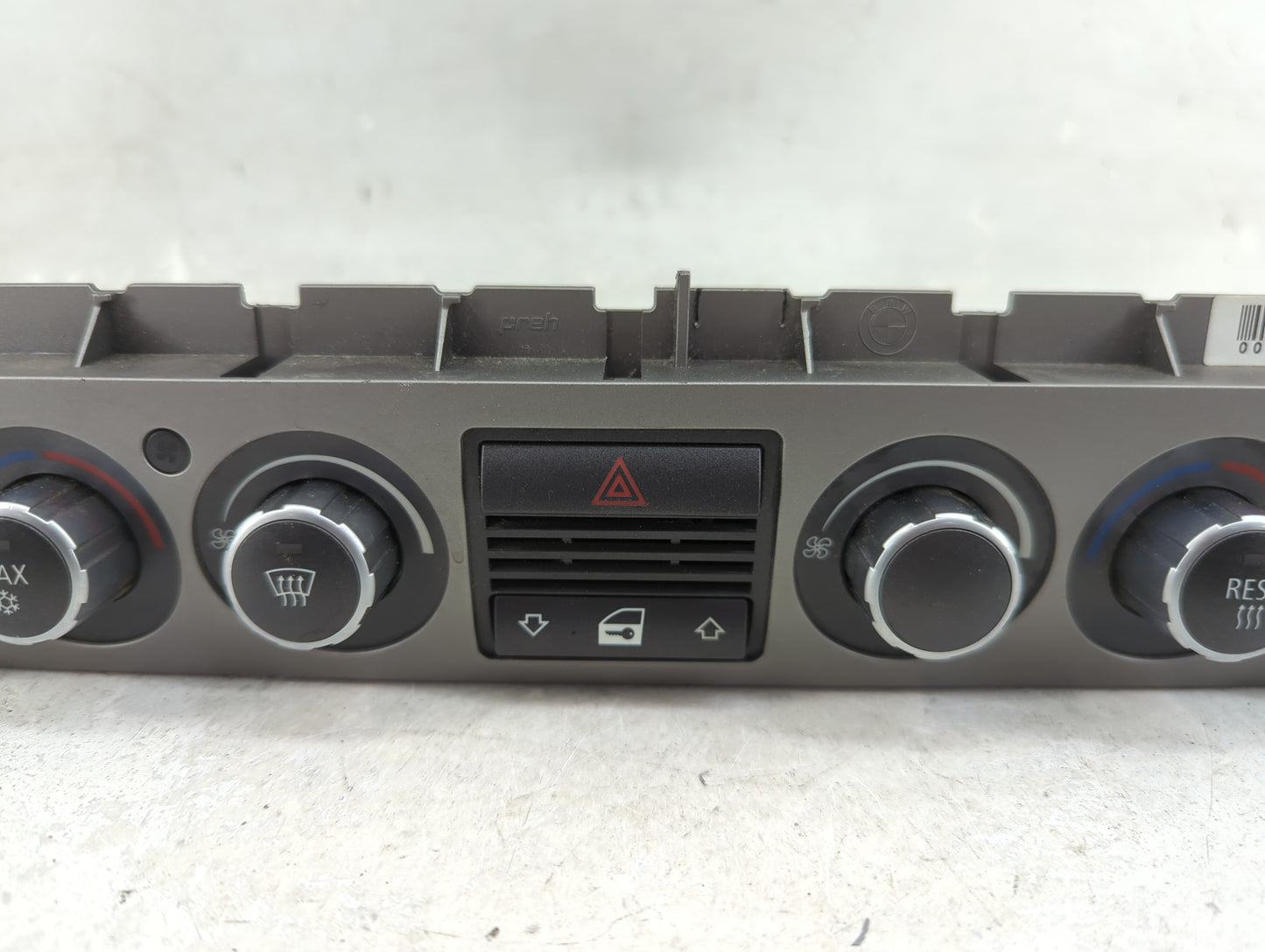 2006-2008 Bmw 750i Climate Control Module Temperature AC/Heater Replacement P/N:6981405-01 Fits Fits 2006 2007 2008 OEM Used