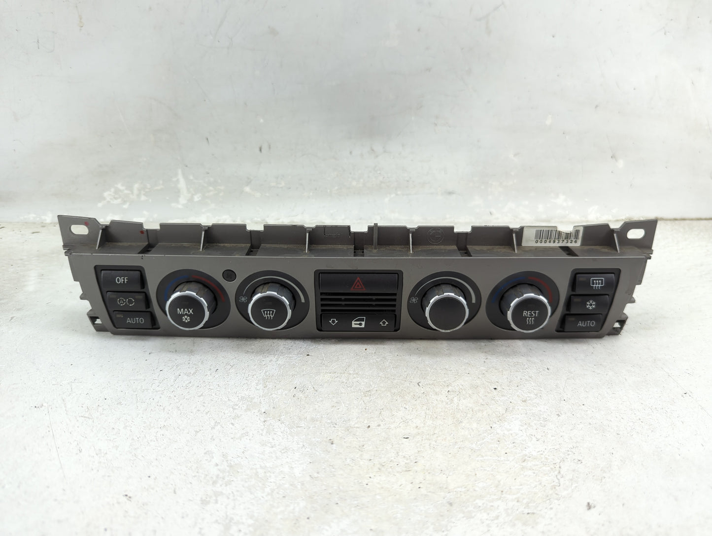 2006-2008 Bmw 750i Climate Control Module Temperature AC/Heater Replacement P/N:6981405-01 Fits Fits 2006 2007 2008 OEM Used