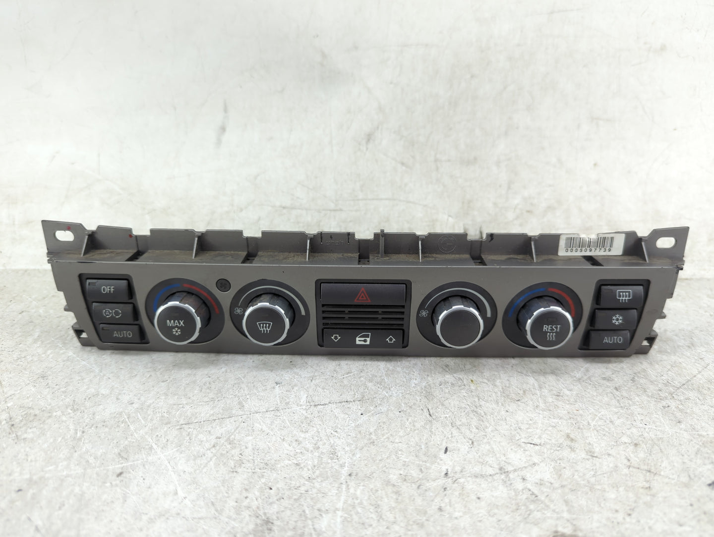 2006-2008 Bmw 750i Climate Control Module Temperature AC/Heater Replacement P/N:6981404-01 Fits Fits 2006 2007 2008 OEM Used