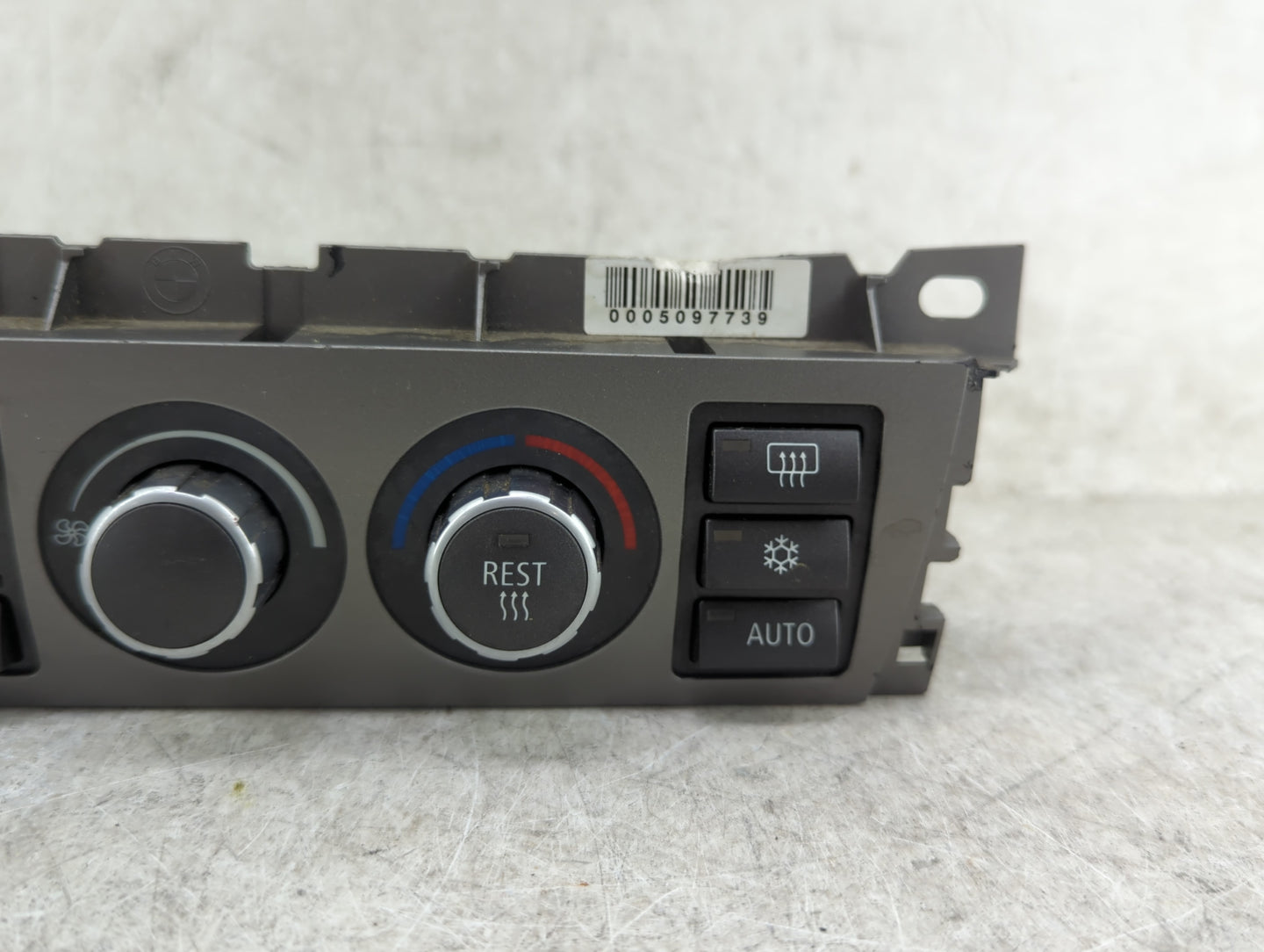 2006-2008 Bmw 750i Climate Control Module Temperature AC/Heater Replacement P/N:6981404-01 Fits Fits 2006 2007 2008 OEM Used