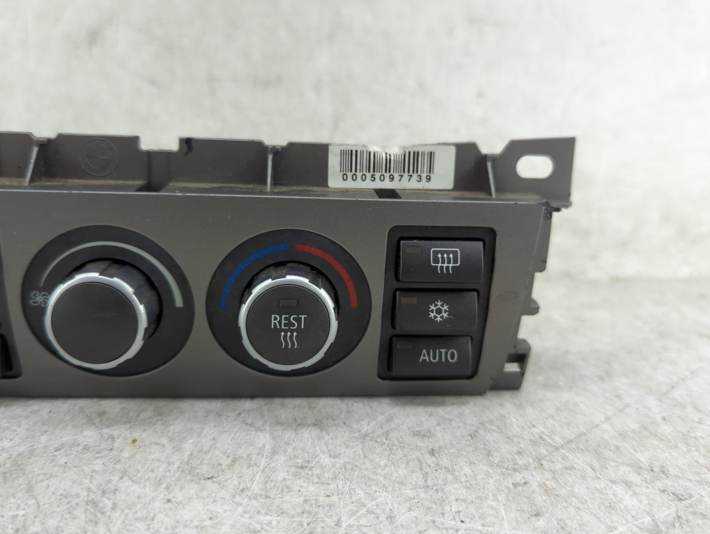2006-2008 Bmw 750i Climate Control Module Temperature AC/Heater Replacement P/N:6981404-01 Fits Fits 2006 2007 2008 OEM Used
