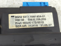 2006-2008 Bmw 750i Climate Control Module Temperature AC/Heater Replacement P/N:6981404-01 Fits Fits 2006 2007 2008 OEM Used