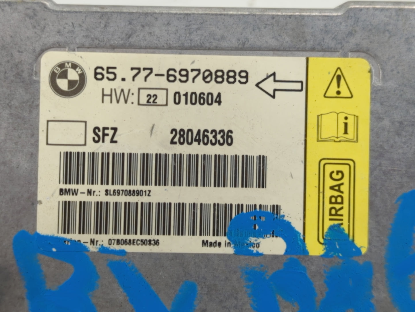 2006-2008 Bmw 750i Body Control Module Bcm Inner Cabin Fuse Box 28046336 - Oemusedautoparts1.com