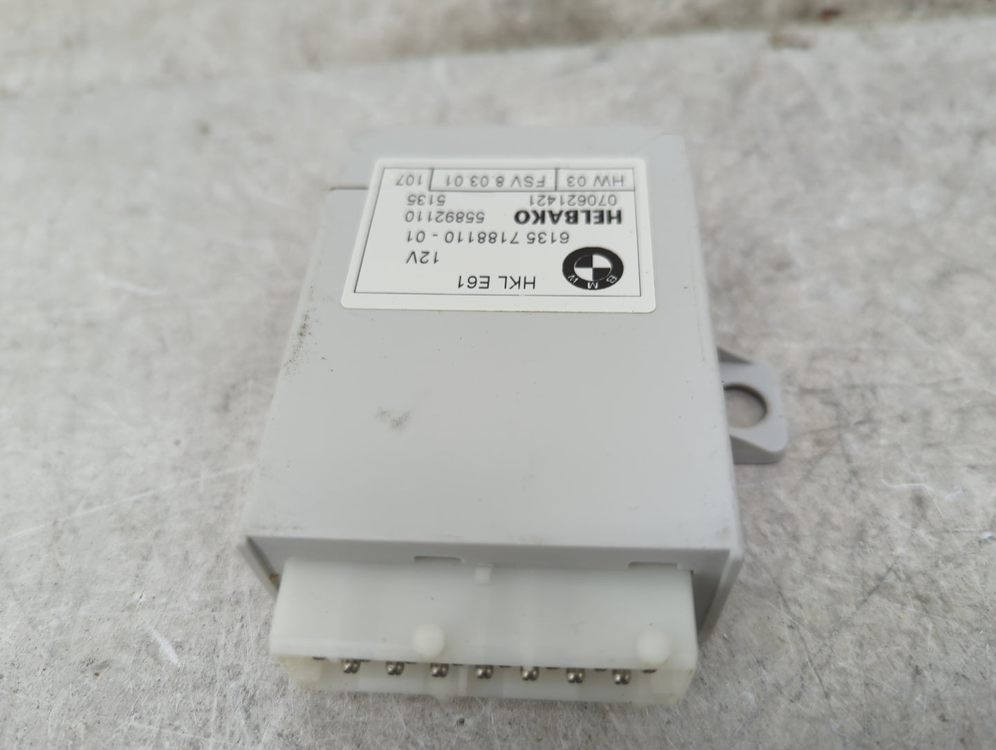 Bmw 750li Fuel Pump Control Module 61357188110|55892110 - Oemusedautoparts1.com