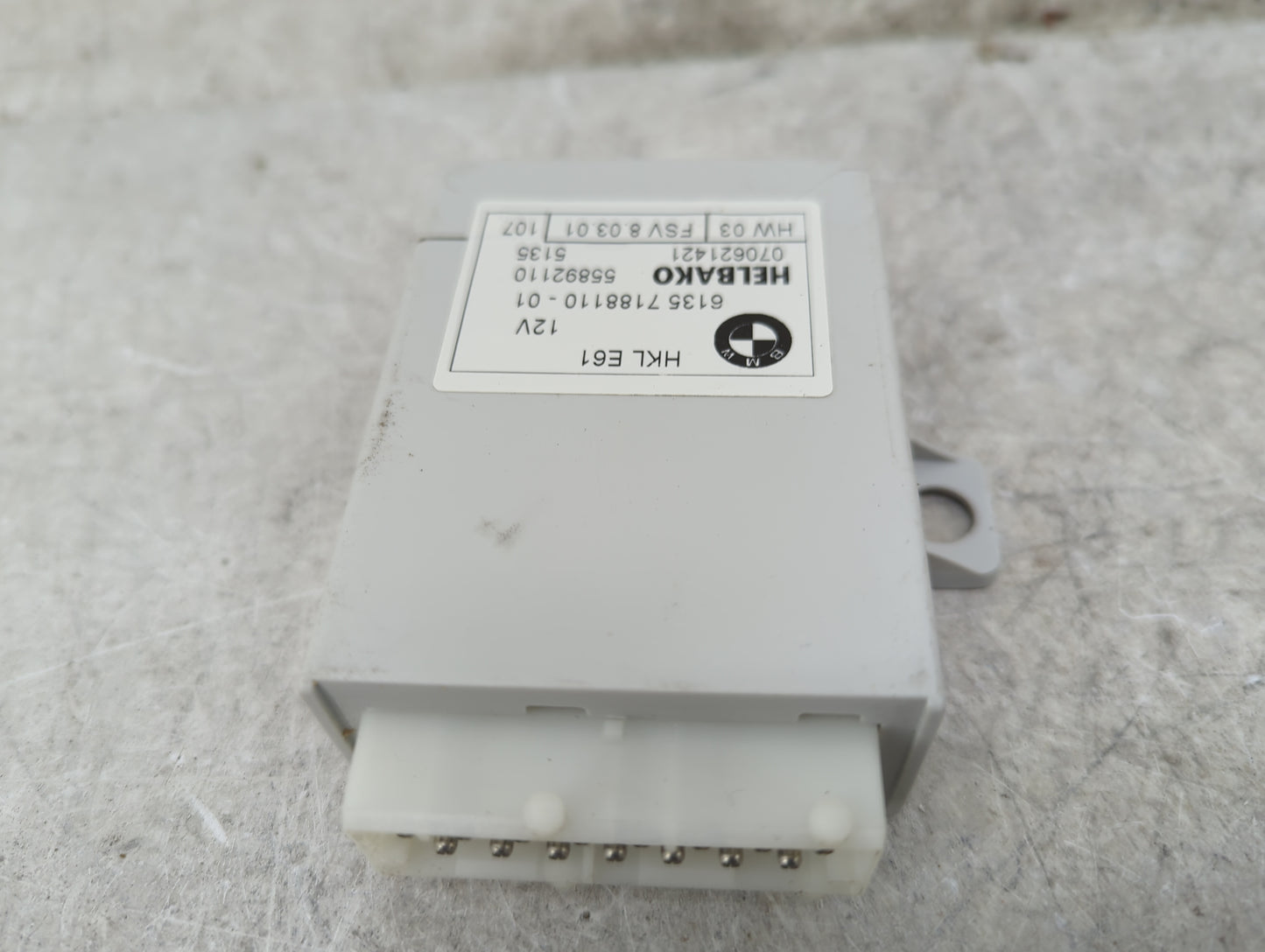 Bmw 750li Fuel Pump Control Module 61357188110|55892110 - Oemusedautoparts1.com