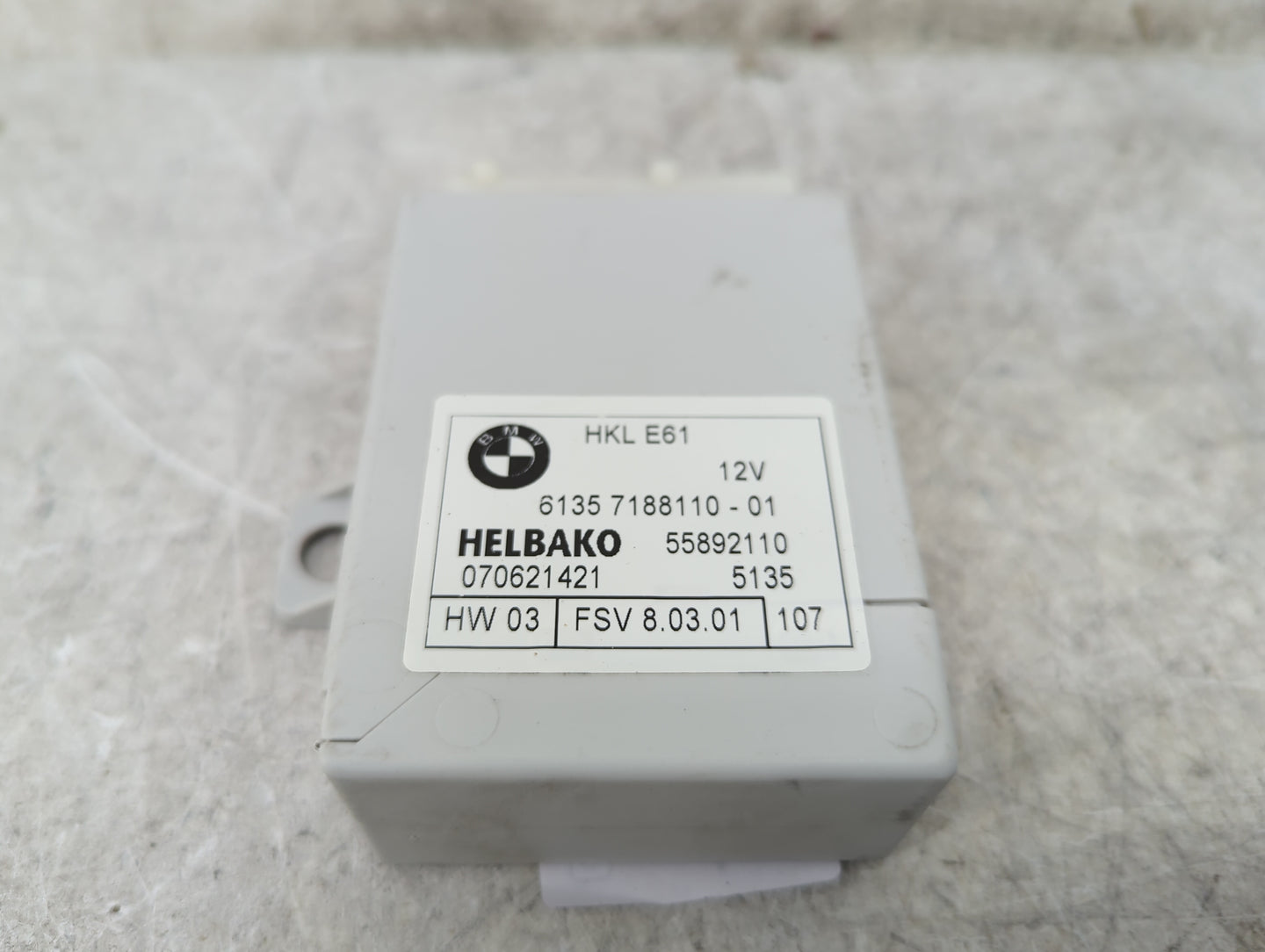 Bmw 750li Fuel Pump Control Module 61357188110|55892110 - Oemusedautoparts1.com