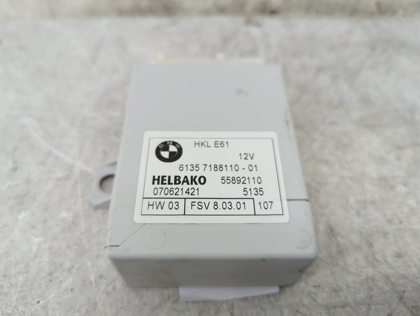 Bmw 750li Fuel Pump Control Module 61357188110|55892110 - Oemusedautoparts1.com